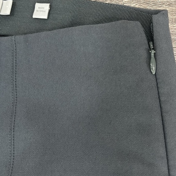 Vince Ponte Front Seam Pants Sz S Stitch Front Seam Ponte Legging Dark Grey - Picture 6 of 13
